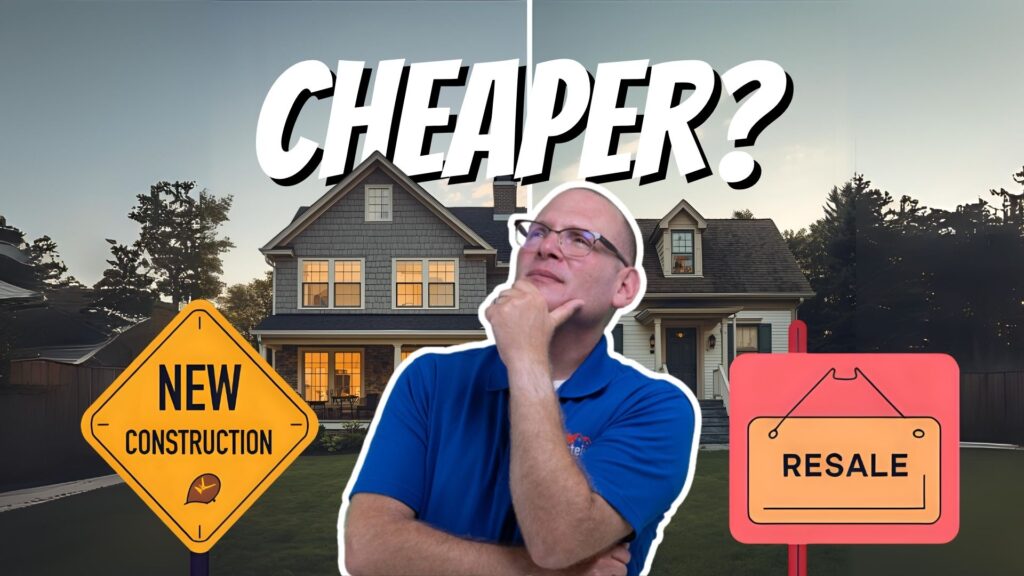 New construction cheaper than resale